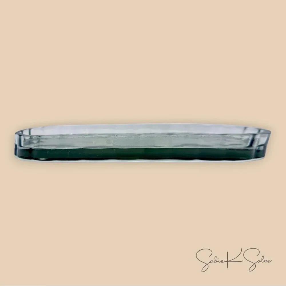 Fluted Glass Bathroom Tray‎ Light Green - Hearth & Hand Magnolia, Target